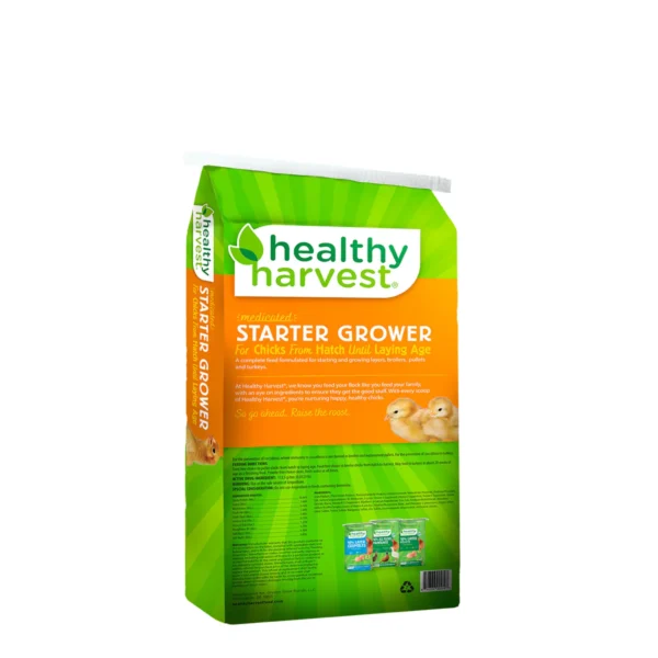 Healthy Harvest Medicated Starter/Grower - 5 lb - Image 3