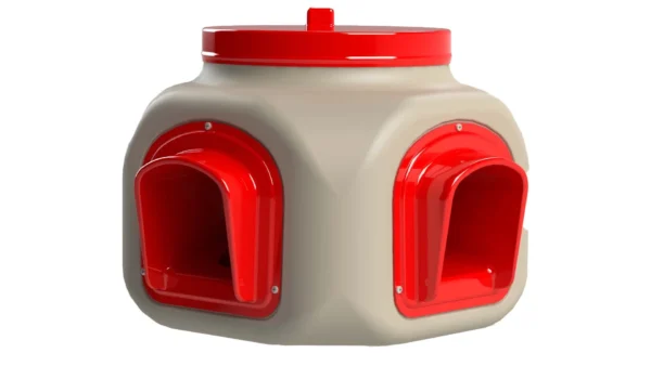OverEZ Compact Chicken Feeder - 20 lb