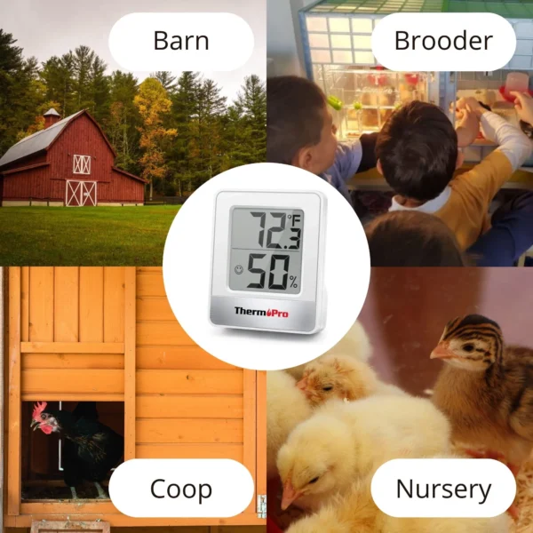 Thermometer / Hygrometer TP49 - Indoor - Image 2