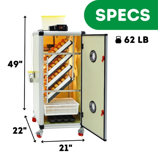 HB175 C - Egg Incubator - Setter & Hatcher - Image 3
