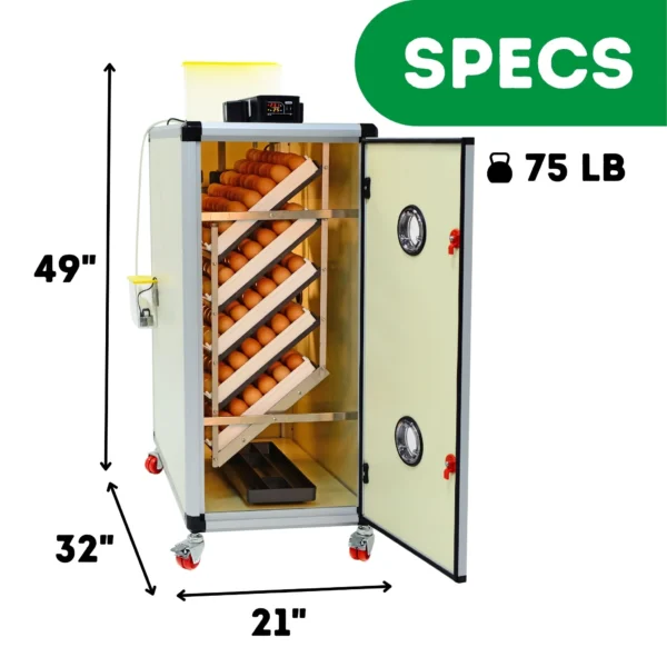 HB350 S - Egg Incubator - Setter - Image 3