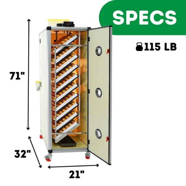 HB700 S - Egg Incubator - Setter - Image 3